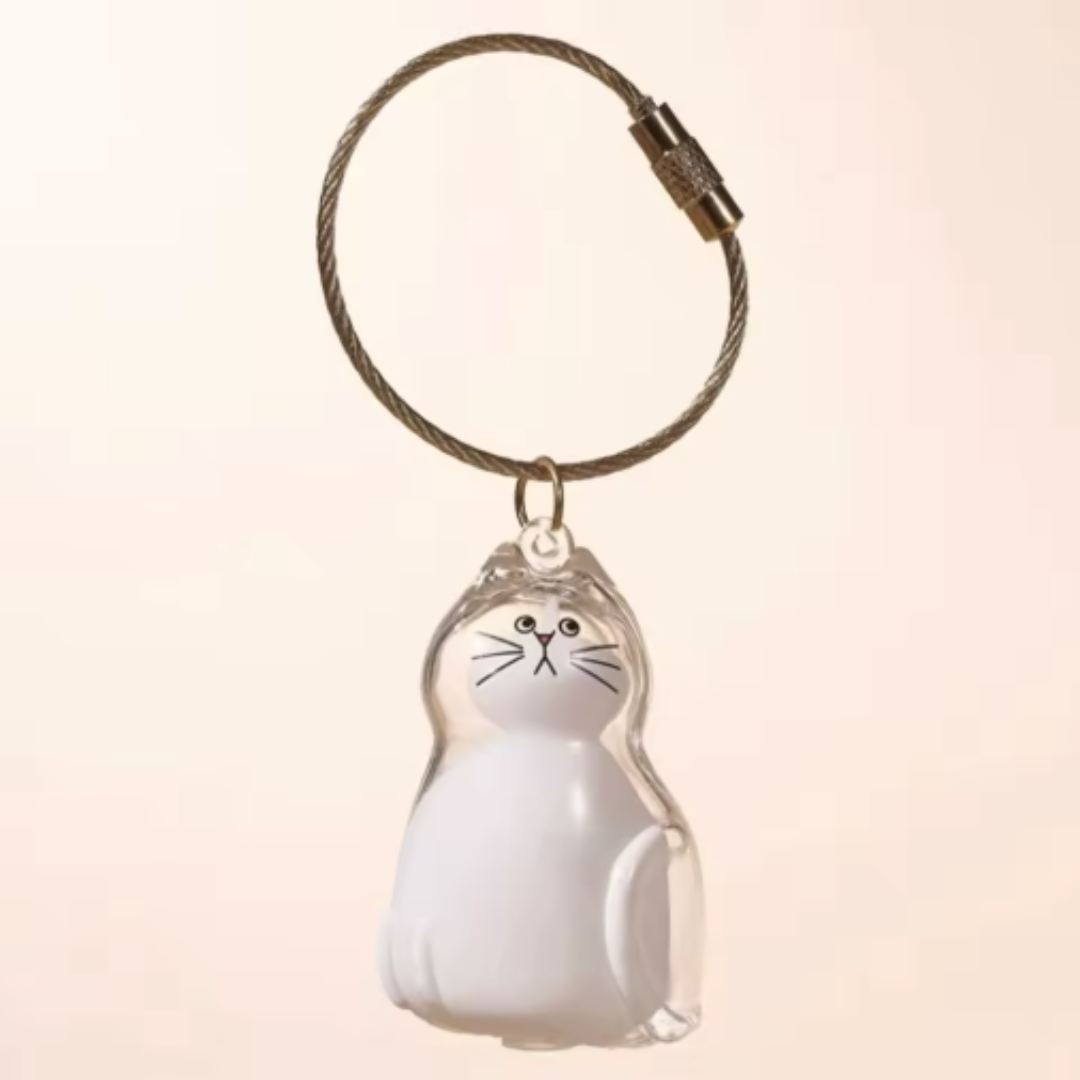 Llavero de mascota rellenable