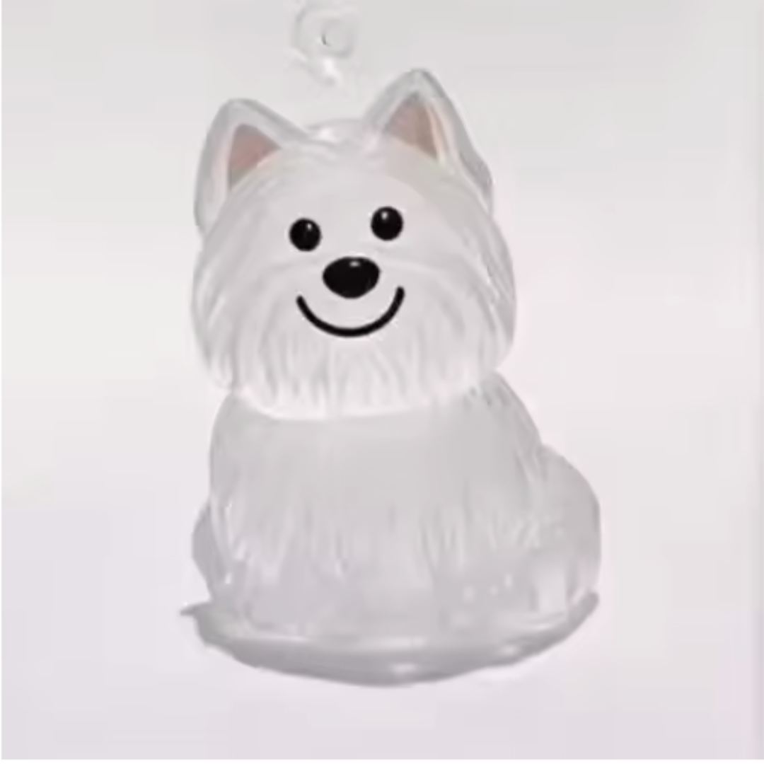 Llavero de mascota rellenable