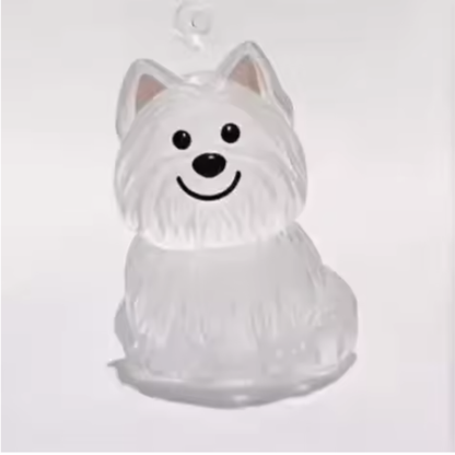 Llavero de mascota rellenable