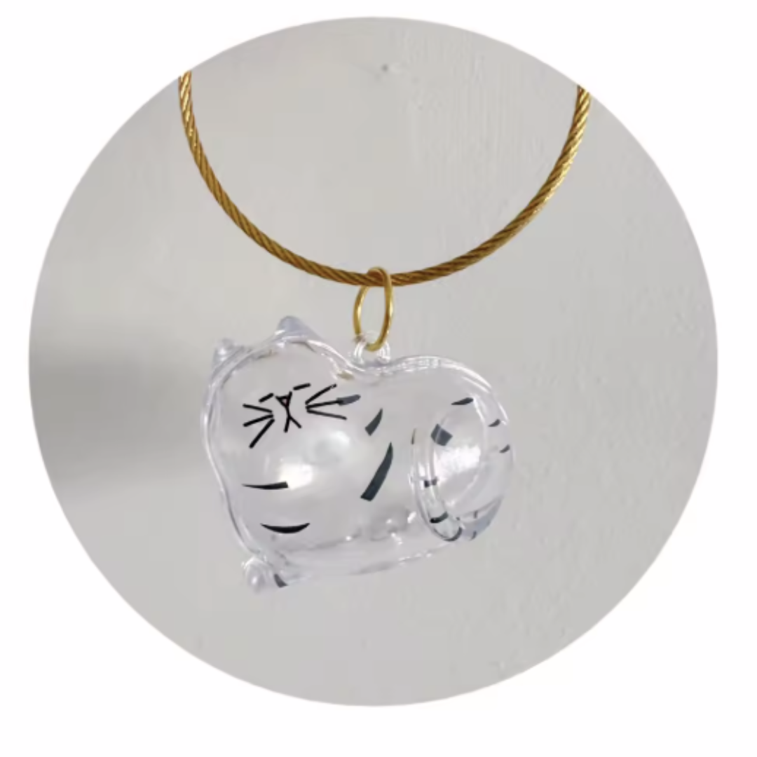 Llavero de mascota rellenable