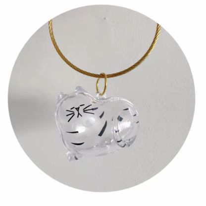 Llavero de mascota rellenable